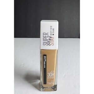 Maybelline Super Stay Liquid Foundation Active Wear Makeup 332 Golden Caramel